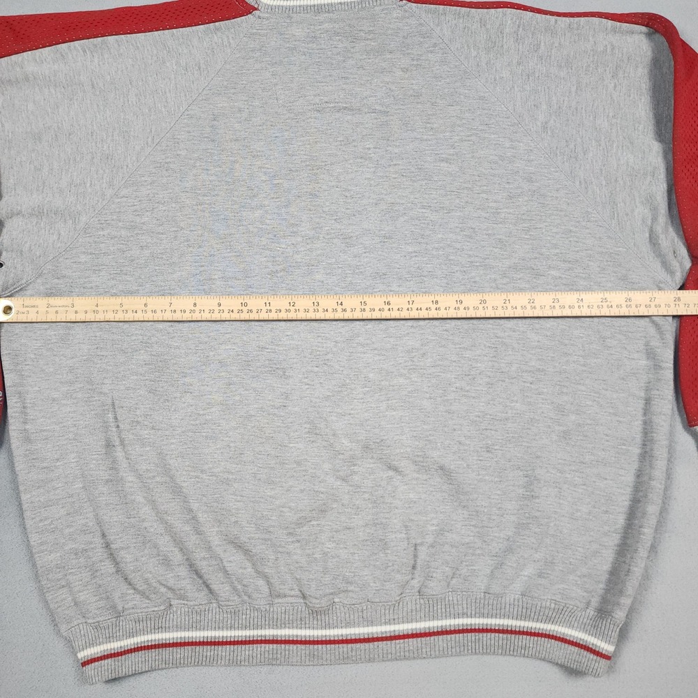 Vintage Chicago Blackhawks Sweatshirt Mens Gray Lee Sport NHL Embroidered - Picture 11 of 16